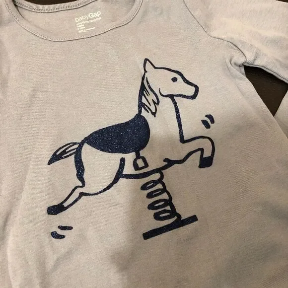 Gap horse long tee with leggings - Picture 3 of 4